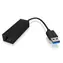 Icy Box IB-AC501a Adapter USB 3.0 - Ethernet schwarz