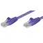 MicroConnect CAT5e U/UTP 0,5 m violett / PVC