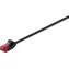 MicroConnect CAT6 U/UTP SLIM 0,15 m schwarz / PVC