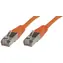 MicroConnect CAT6 F/UTP 2m orange / PVC