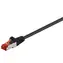 MicroConnect CAT6 F/UTP 2m schwarz / PVC