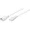 MicroConnect Netzkabel C14 - C13 0,5m weiß