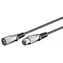 MicroConnect XLR-Kabel XLR (M) - XLR (F) 0,5 m schwarz