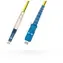 MicroConnect Cable LC/SC Singlemode Simplex OS2 2m gelb