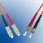 MicroConnect Cable ST/SC Multimode Duplex OM1 2m orange