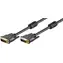 MicroConnect Kabel DVI-D (24+1) Dual Link 2m schwarz / Ferritkerne