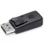 MicroConnect Blindstecker Universal Port schwarz