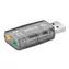 MicroConnect externe USB-Soundkarte 2.0 / Plug & Play / Win2000, XP, Vista, Win7