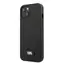 Karl Lagerfeld Saffiano Plaque Cover für Apple iPhone 13 mini schwarz