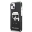 Karl Lagerfeld TPE Full Body Ikonik Cover für Apple iPhone 13 mini schwarz