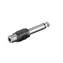 PremiumCord Adapter 6,3 mm Monostecker - 1xCINCH männlich-weiblich
