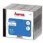 HAMA 44746 CD-BOX Ersatzhülle 10 Stück transparent-schwarz