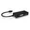 Icy Box IB-AC1032 schwarz / Videoadapter Mini DisplayPort auf VGA & HDMI & DVI 