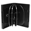 MediaRange BOX35-10 DVD-Hülle für 10 Discs schwarz / 33 mm 