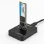 Qoltec 50313 Dockingstation für SSD M.2 SATA PCIe NGFF NVMe USB 3.1