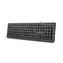 Natec Trout Slim schwarz / kabelgebundene Tastatur / US / USB / 1,8 m