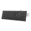Natec Moray schwarz / kabelgebundene Tastatur / US / USB / 1,5 m