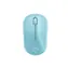 Natec Toucan weiß-blau / kabellose optische Maus / 1600 DPI / 2,4 GHz / 3 Tasten