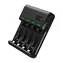 Green Cell GC VitalCharger Haushaltsbatterie / Batterieladegerät / bis zu 4 AAA- oder AA-Batterien / USB