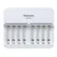 Panasonic BQ-CC63E Eneloop SMART -Ladegerät / für AA x 1-8 Batterien und AAA x 1-8 Batterien