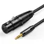 Ugreen AV131 Kabel XLR(F) - Klinke 3,5(M) - 2m schwarz