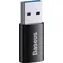 Baseus ZJJQ000101 Adapter USB-A (M) - USB-C (F) schwarz
