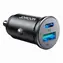 Joyroom JR-CCN05 schwarz / Autoladegerät / 30W / 1x USB-A / 1x USB-C