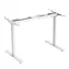 Powerton Tischgestell weiß / Elektrisch höhenverstellbar / 72 bis 120 cm / Belastbarkeit 100 kg
