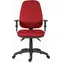 Powerton Anna rot / Ergonomischer Bürostuhl / Belastbarkeit 120 kg