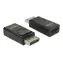 DeLock Adapter DisplayPort 1.2 (M) - HDMI-A (F) schwarz