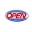 Forever Dekoratives Plexiglas LED Neon Offen blau-rot