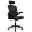 Connect IT FOR HEALTH DeltaPro schwarz / Bürostuhl / verstellbar / AirMesh-Bezug / 5 Rollen / Tragkraft 120 kg