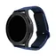 FIXED Satz Silikonbänder Sportliches Silikonarmband mit Schnellverschluss 20 mm für Smartwatch blau