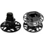 Cube Controls QRX Full Set schwarz / Magnetischer Schnellspanner mit USB-Durchgang / 50,8-70 mm
