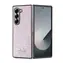 Guess PC/TPU Glitter Flakes Metal Logo Rückseite für Samsung Galaxy Z Fold 6 rosa