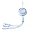 Joyroom S-A40 Ladekabel 3in1 USB-A (M) - USB-C + MicroUSB + Lightning (M) 3,5A 1m blau 