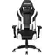 Mercury MRacer Gamingstuhl schwarz-weiß / 127-136cm / Kunstleder / 120 kg