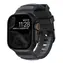 Nomad Rocky Point Bandarmband für Apple Watch 49/46/45/44/42 mm Schwarz/Sturm
