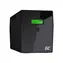 Grüne Zelle 2000VA | 1200W / Notstromversorgung / 2-6ms / 2 x 12V/9Ah / 4X Schuko