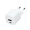 Solight DC77 / Schnellladegerät / USB-C + USB-A / 20W / PD Schnellladegerät