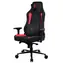 Arozzi VERNAZZA Supersoft Red / Gamingstuhl / Stoffpolster / schwarz-rot / Belastbarkeit 145kg