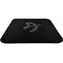 Arozzi Zona Quattro Black Grey / Bodenschutzmatte / 116 x 116 cm / schwarz mit grauem Logo