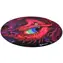 Arozzi Zona Floorpad Crawling Chaos / Bodenschutzmatte / rund 121 cm Durchmesser / Drachen-Design