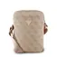 Guess PU 4G Dreieck Logo Tasche 8" Rosa
