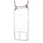 FIXED MagPure Neck Case mit rosa Lanyard für Apple iPhone 17 Pro Max