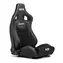 Next Level Racing ERS4 Elite Liegesitz / PU-Leder & Wildleder Edition / Gaming-Sitz / max. Tragkraft 150kg 