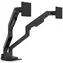 BenQ BDH01 Ergonomischer Arm für 2x Monitore schwarz / 2x 17-35" / Tragkraft 20kg / VESA 75x75 - 100x100 / für Tischkante