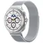 Spigen Metal Fit Milanese Loop Strap für Samsung Galaxy Watch 8 46mm/44mm/40mm Silber