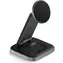 Satechi 3-in-1 Faltbare Ladestation, schwarz / Faltbare Ladestation / Qi2 / 15 W