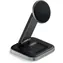 Satechi 2-in-1 Faltbare Ladestation, schwarz / Faltbare Ladestation / Qi2 / 15 W